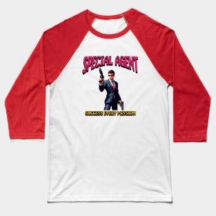 special agent man with gun Baseball T-Shirt